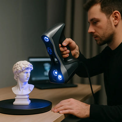 Que peut-on faire avec un scanner 3D ? De l'art aux reproductions techniques