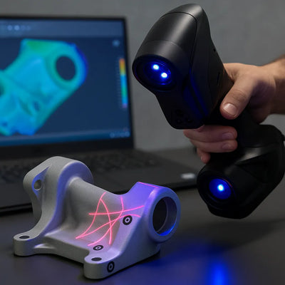 3D scanner integreren in uw workflow? Zo versnelt u ontwerp en productie