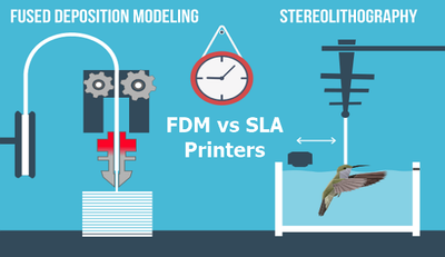 Vergelijking van FDM en SLA Printers en Materialen: Voor- en Nadelen