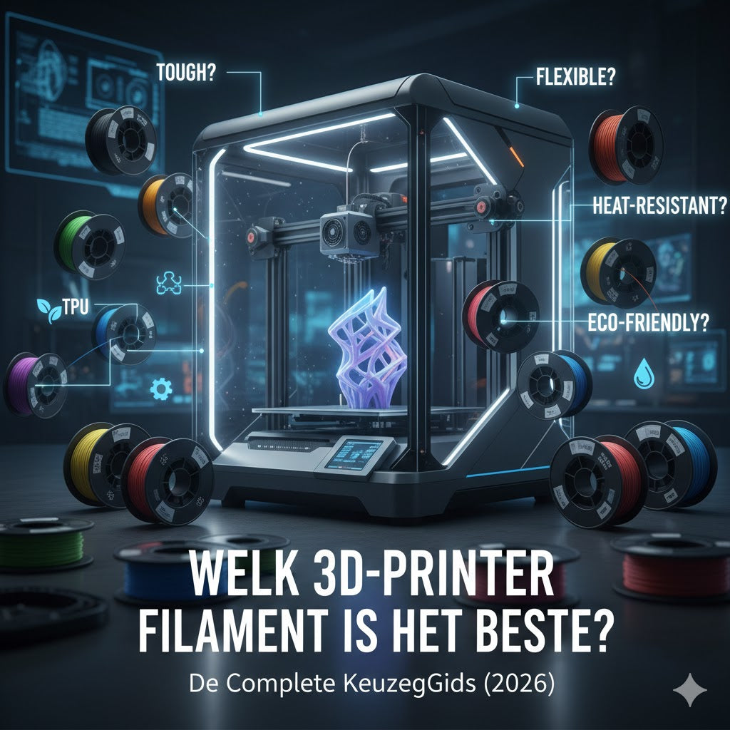 3D-printer (700 mm/s afdruksnelheid) - Core-XY - Open Source Software & Quad-Gantry Auto Nivellering voor Perfecte Prints | Online Shop HRJ