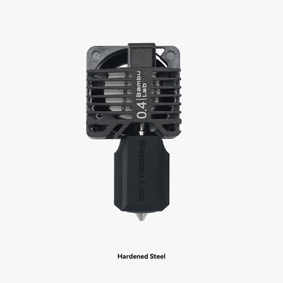 Bambu Lab 0.4mm Compleet Hotend Assemblage met Gehard Staal Nozzle - P1 Series