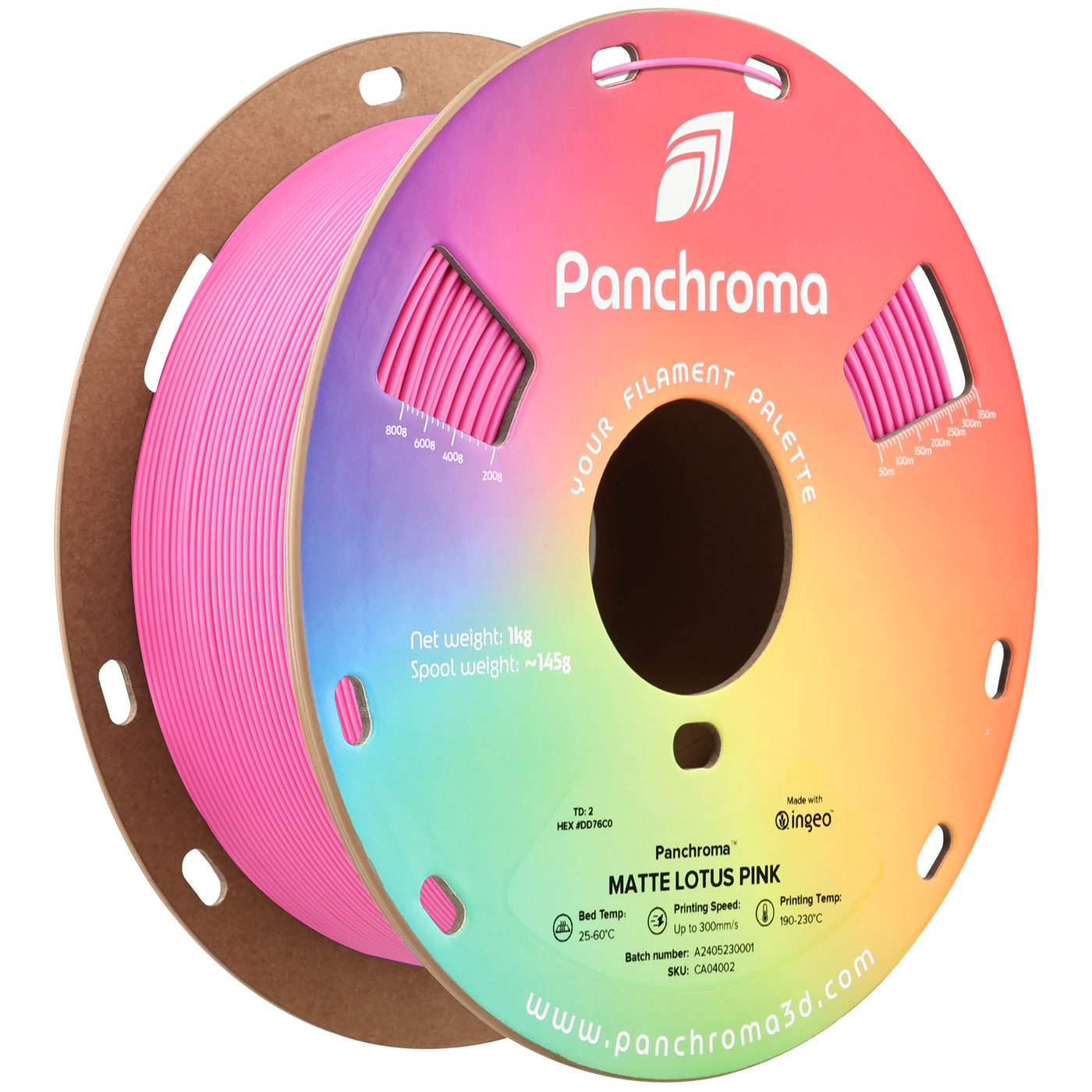 Polymaker Panchroma™ PLA Matte Lotus Pink 1.75 mm 1KG