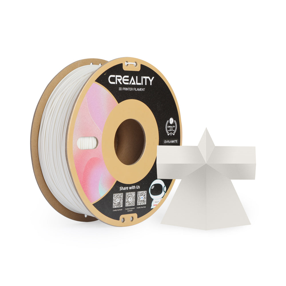 CREALITY CR-PLA FILAMENT MAT GYPSUM WHITE 1.75 MM  1 KG