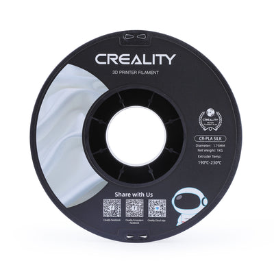 CREALITY CR-PLA FILAMENT SEIDE SILBER 1,75 MM 1 KG