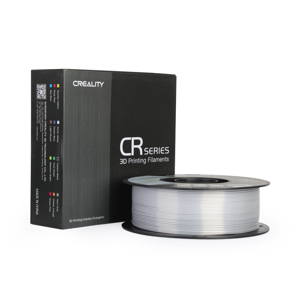 CREALITY CR-PLA FILAMENT SILK SILVER 1.75 MM  1 KG