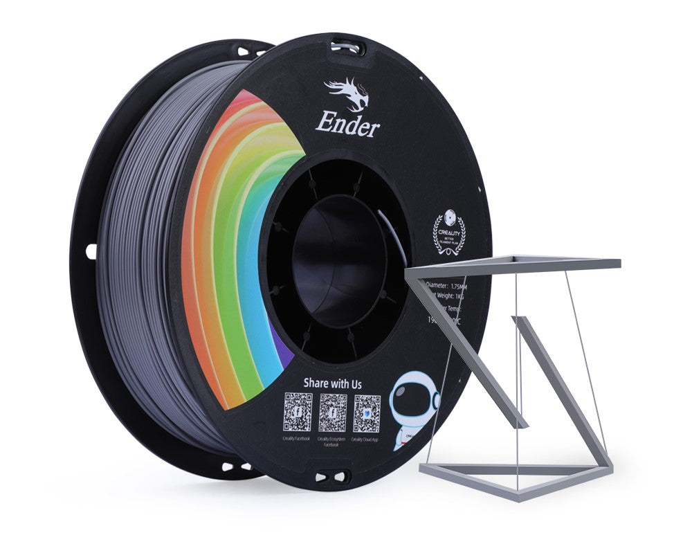 CREALITY ENDER PLA+ FILAMENT - 1.75 MM - 1 KG - GREY