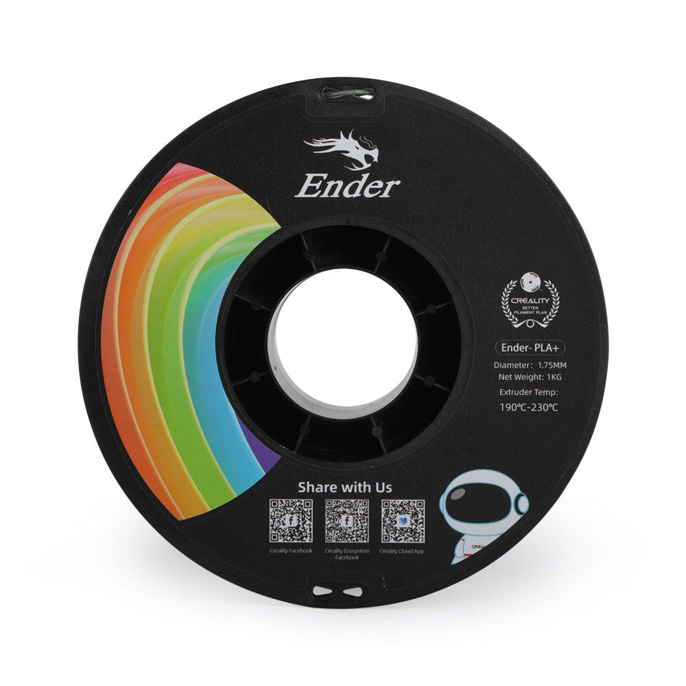 CREALITY ENDER PLA+ FILAMENT - 1.75 MM - 1 KG - GREY