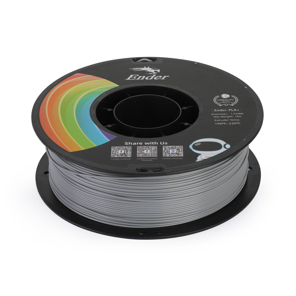 CREALITY ENDER PLA+ FILAMENT - 1.75 MM - 1 KG - GREY