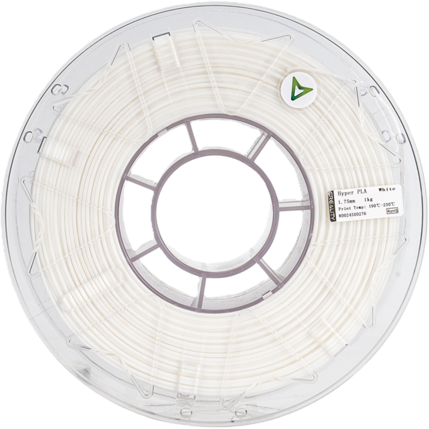 CREALITY RFID PLA FILAMENT HYPER WHITE 1.75 MM 1 KG