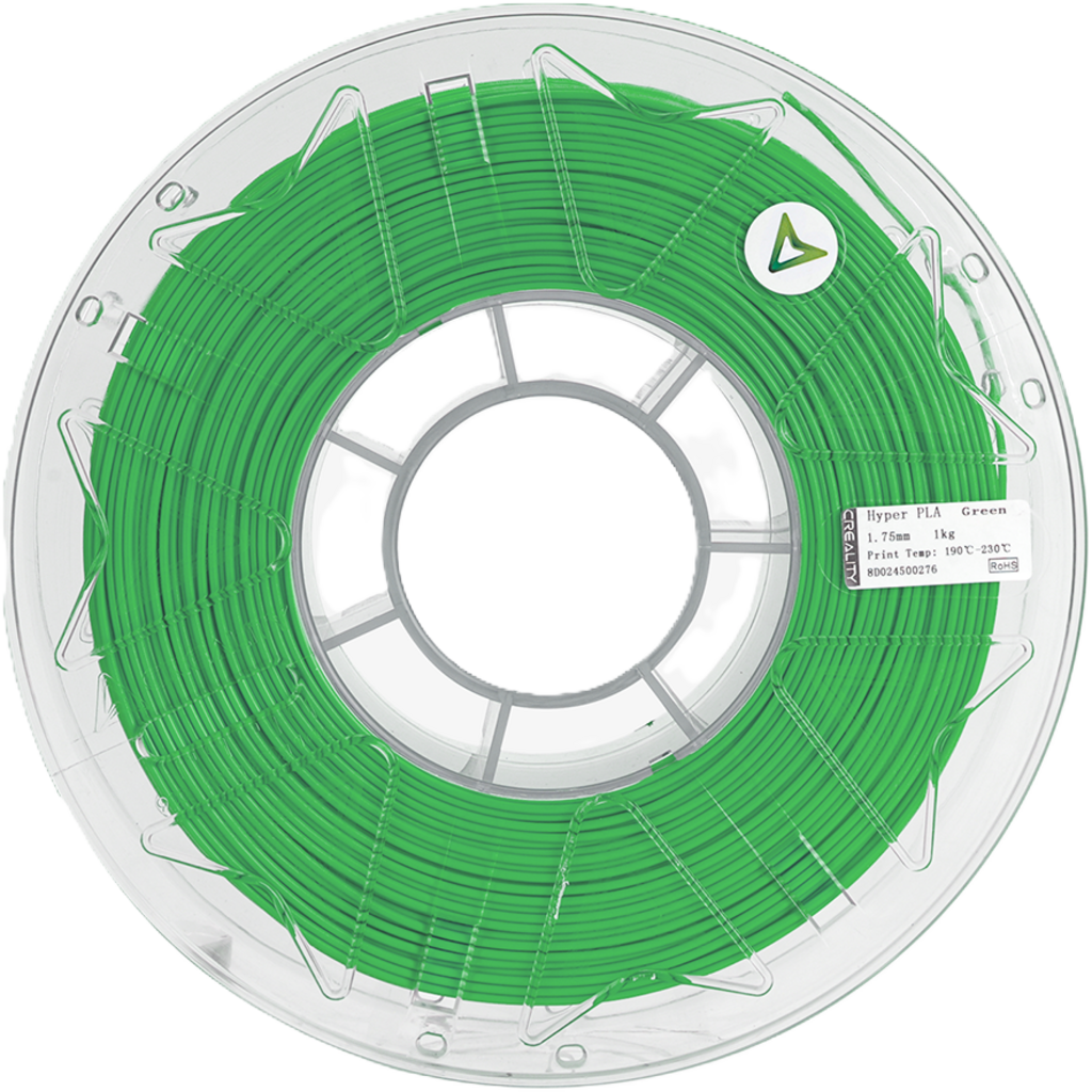 CREALITY RFID PLA FILAMENT HYPER GREEN 1.75 MM 1 KG