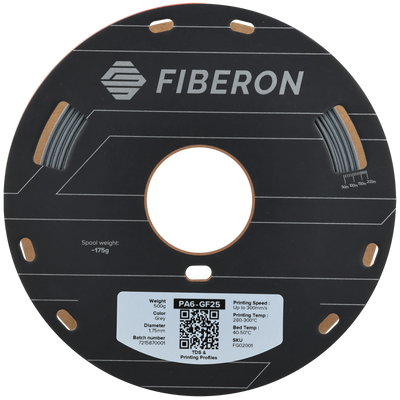 Polymaker Fiberon™ PA6-GF25 Grey 1.75 mm 500gr 1.75 mm 500gr