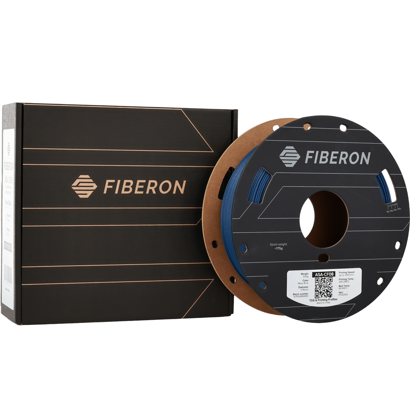 Polymaker Fiberon™ ASA-CF08 Navy Blue 1.75 mm 500gr