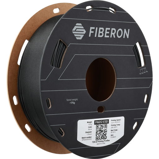 Fiberon™ PA612-ESD Noir, 1,75 mm / 500 g