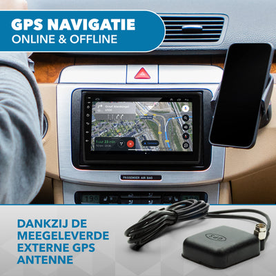 Carcemy CarPlay Autoradio 2DIN 9 Zoll | Drahtlos & Android Auto