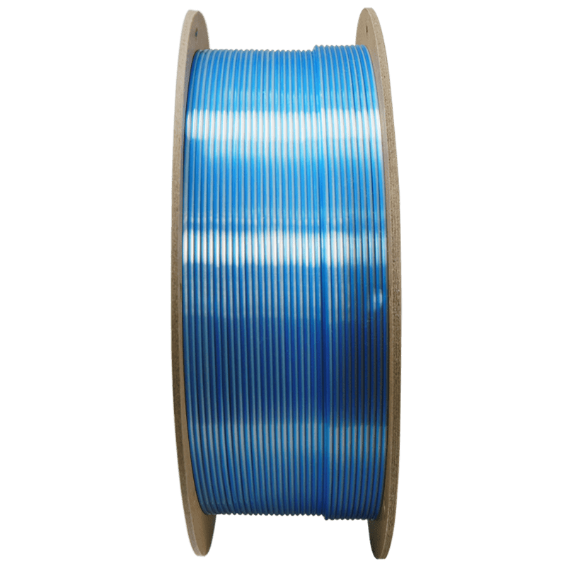 Polymaker PolyLite SILK PLA Filament Beluga Silver-Blue 1.75 mm 1KG - AC products