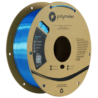 Polymaker PolyLite SILK PLA Filament Chameleon Yellow-Blue 1.75 mm 1KG - AC products