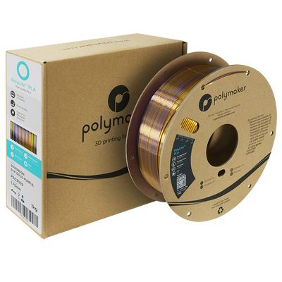 Polymaker PolyLite SILK PLA Filament Sovereign Gold-Purple 1.75 mm 1KG