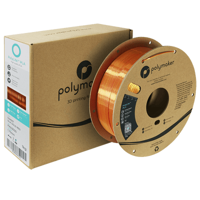 Polymaker PolyLite SILK PLA Filament Sunset Gold-Red 1.75 mm 1KG - AC products