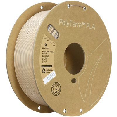 Polymaker PolyTerra Pla filament Cappuccino 1.75 mm 1KG