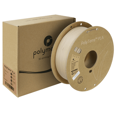 Polymaker PolyTerra Pla filament Cappuccino 1.75 mm 1KG