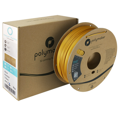 Polymaker POLYLITE™ PLA PRO 3D filament Gold Jam free 1.75 mm 1KG