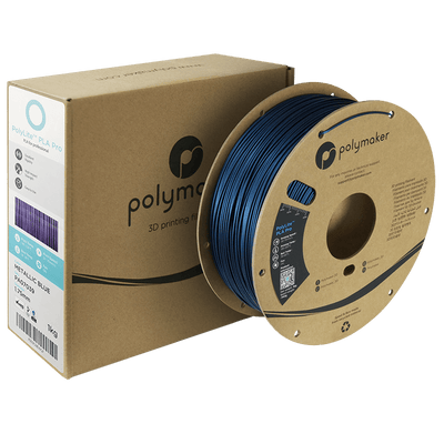 Polymaker POLYLITE™ PLA PRO 3D filament Metallic Blue Jam free 1.75 mm 1KG