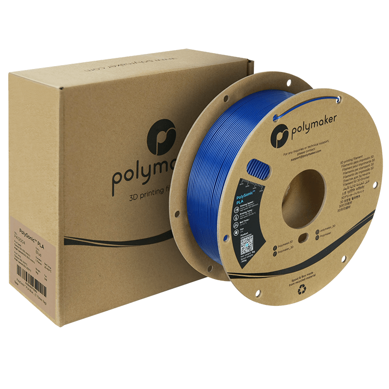 POLYMAKER POLYSONIC HIGH SPEED PLA BLUE 1,75mm 1KG