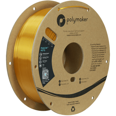 Polymaker PolyLite PETG Gold 1.75 mm 1KG - AC products