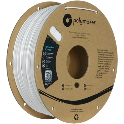 Polymaker PC-ABS filament 1,75 mm Wit 1 kg