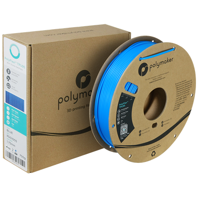 Polymaker PolyFlex TPU-95A filament 1,75 mm Blue 750 Gr