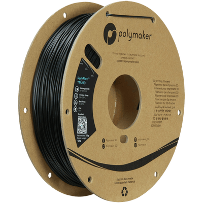 Polymaker PolyFlex TPU-90A filament 1,75 mm Black 750 Gr