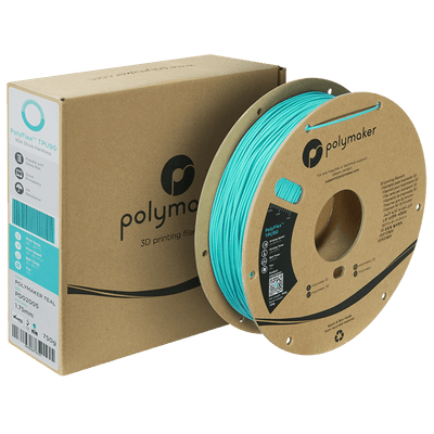 Polymaker PolyFlex TPU-90A filament 1,75 mm Teal 750 Gr