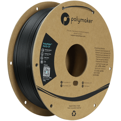 Polymaker Polymide PA12-CF Black Filament 1,75 mm 500gr - AC products