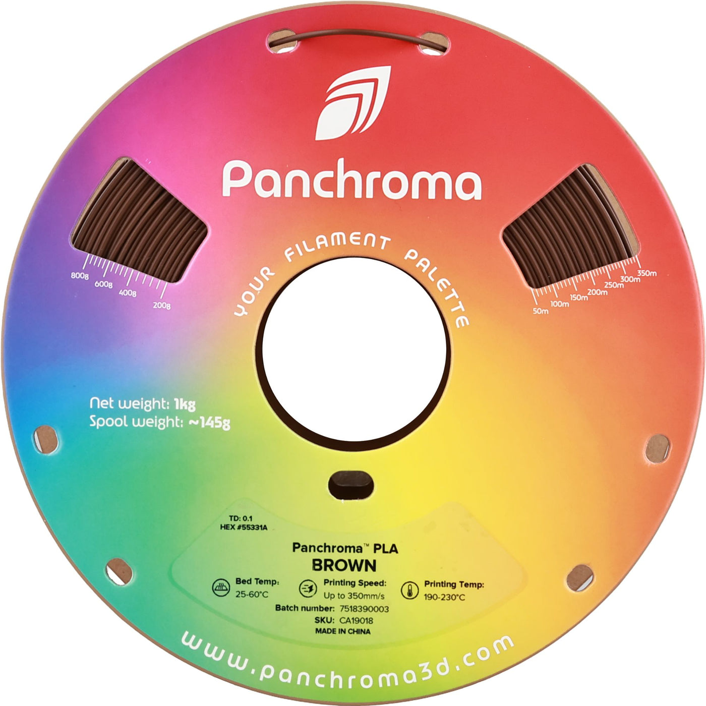 Polymaker Panchroma™ PLA Brown 1.75 mm 1KG