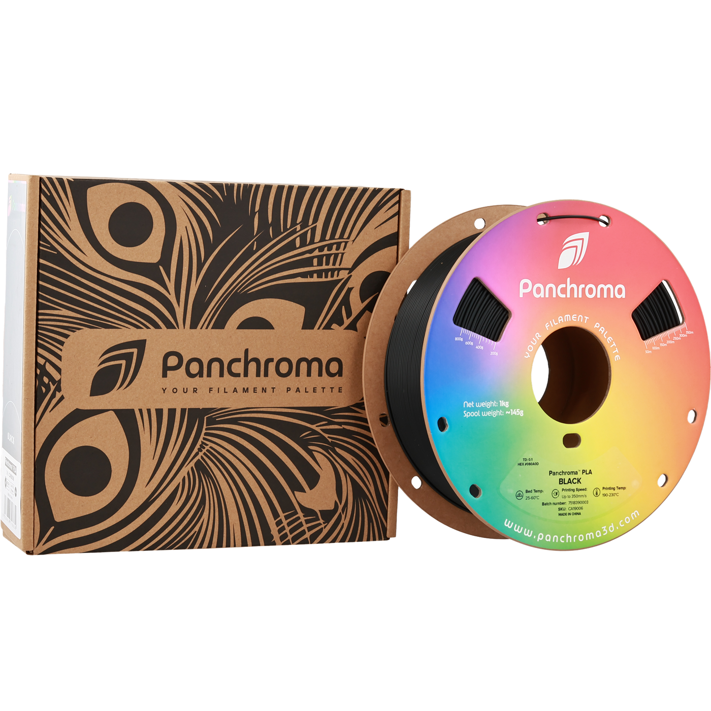 Polymaker Panchroma™ PLA Zwart 1.75 mm 1KG