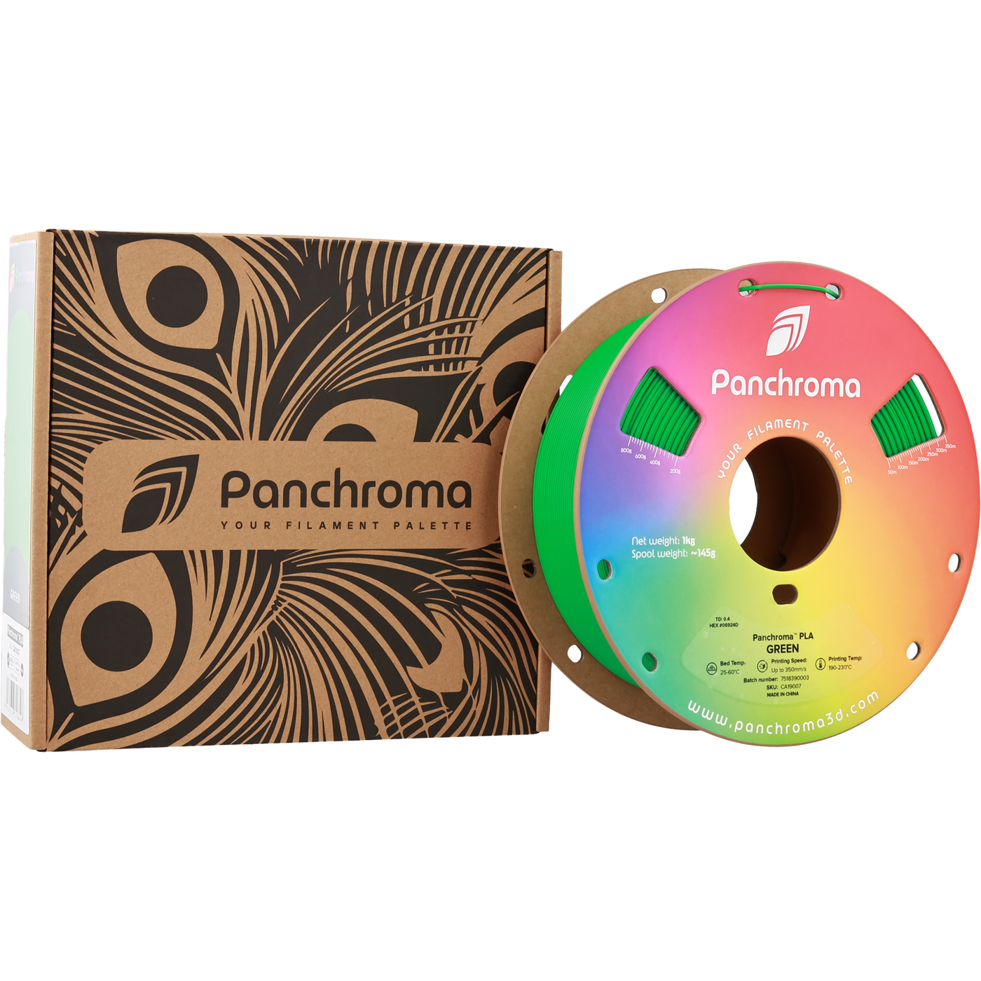 Polymaker Panchroma™ PLA Green 1.75 mm 1KG