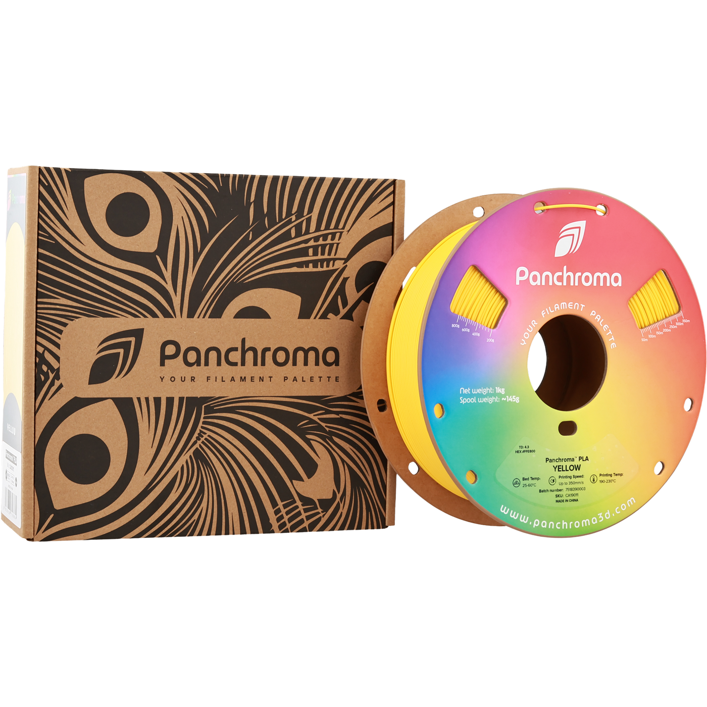 Polymaker Panchroma™ PLA Yellow 1.75 mm 1KG