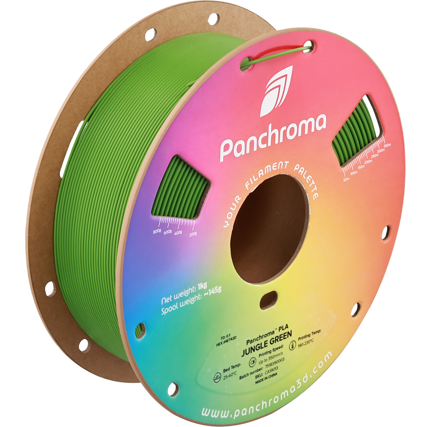 Polymaker Panchroma™ PLA Jungle Green 1.75 mm 1KG