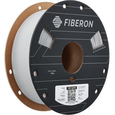 Polymaker Fiberon™ PET-GF15 Light Grey 1.75 mm 1KG