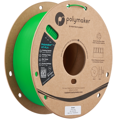 Polymaker HT-PLA Green 1.75 mm 1KG