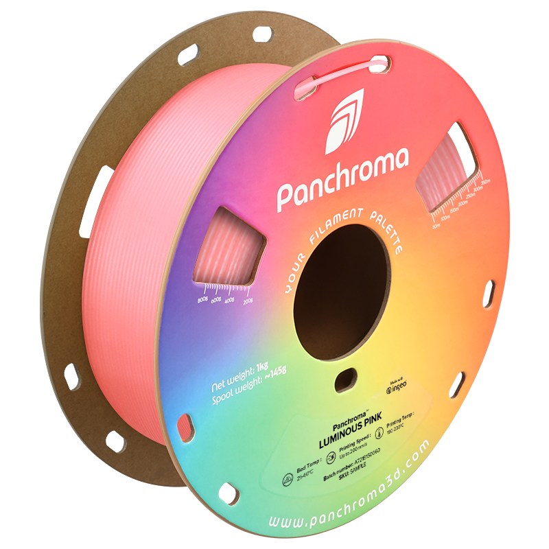 Polymaker Panchroma™ PLA  Luminous Pink 1.75 mm 1KG