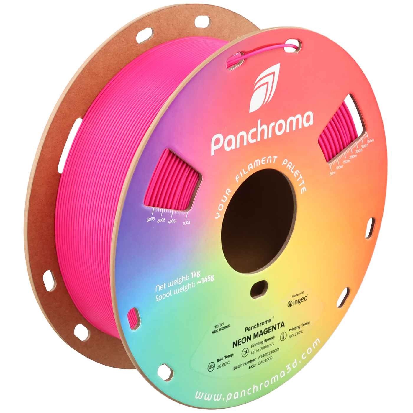 Polymaker Panchroma™ PLA Neon Magenta 1.75 mm 1KG