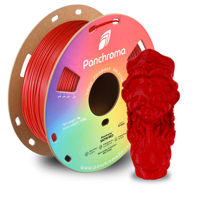 Polymaker Panchroma™ PLA Satin Red 1.75 mm 1KG