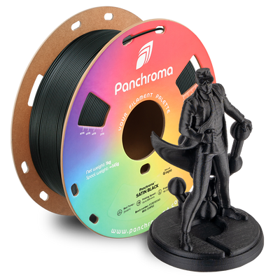 Polymaker Panchroma™ PLA Satin Black 1.75 mm 1KG