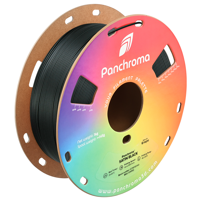 Polymaker Panchroma™ PLA Satin Black 1.75 mm 1KG