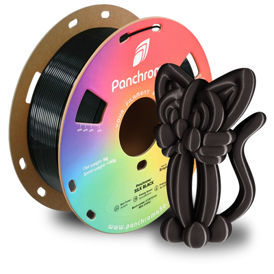 Polymaker Panchroma™ PLA Silk Black 1.75 mm 1KG