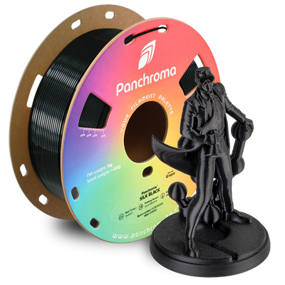 Polymaker Panchroma™ PLA Silk Black 1.75 mm 1KG