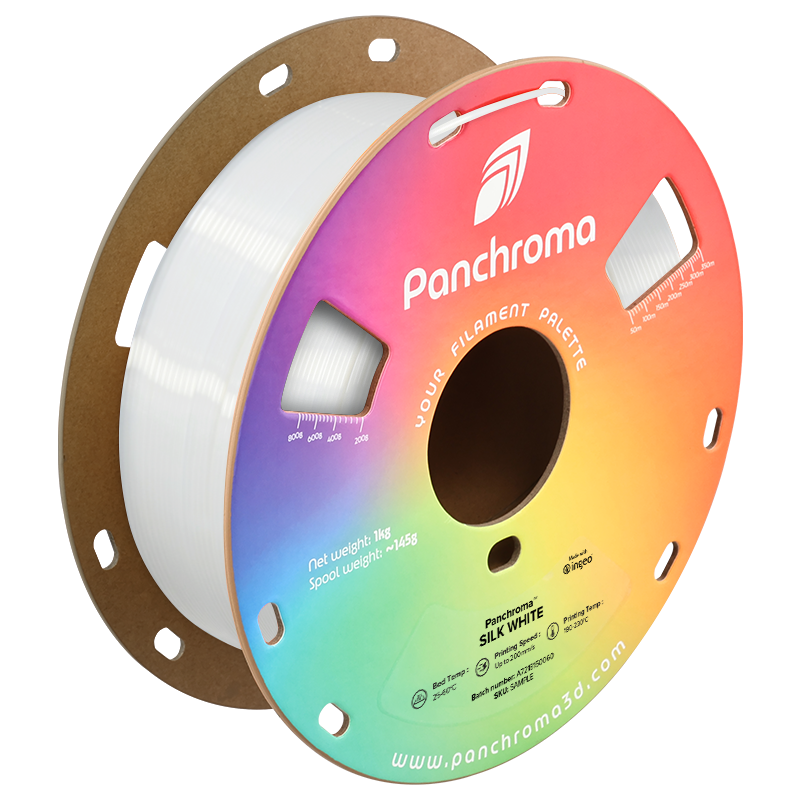 Polymaker Panchroma™ PLA Silk White 1.75 mm 1KG