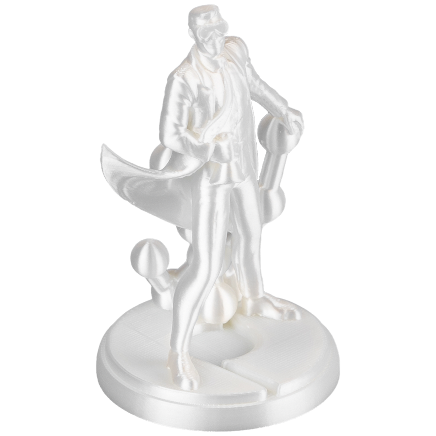 Polymaker Panchroma™ PLA Silk White 1.75 mm 1KG