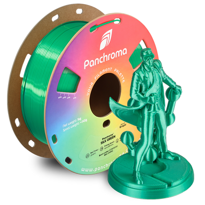 Polymaker Panchroma™ PLA Silk Green 1.75 mm 1KG